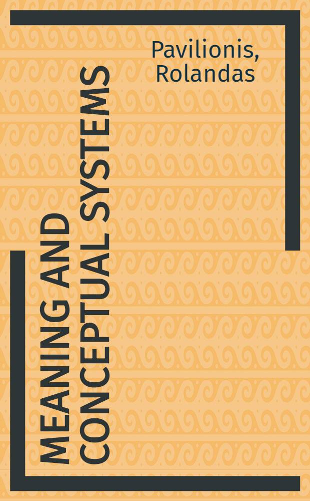 Meaning and conceptual systems
