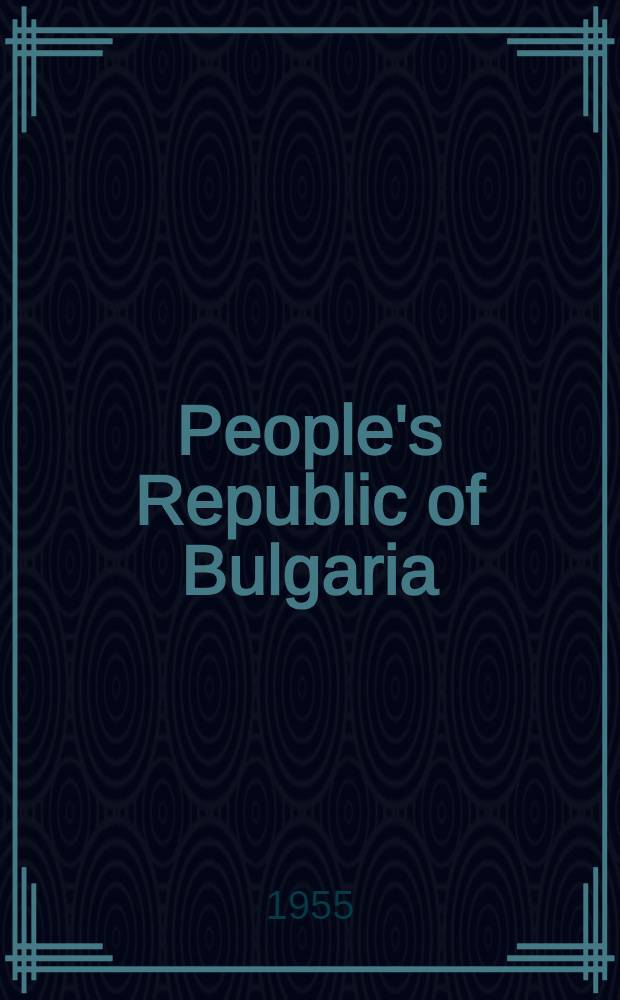 People's Republic of Bulgaria