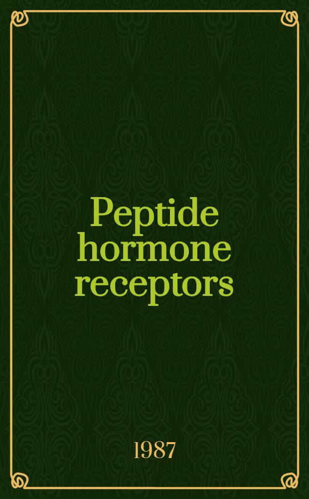 Peptide hormone receptors