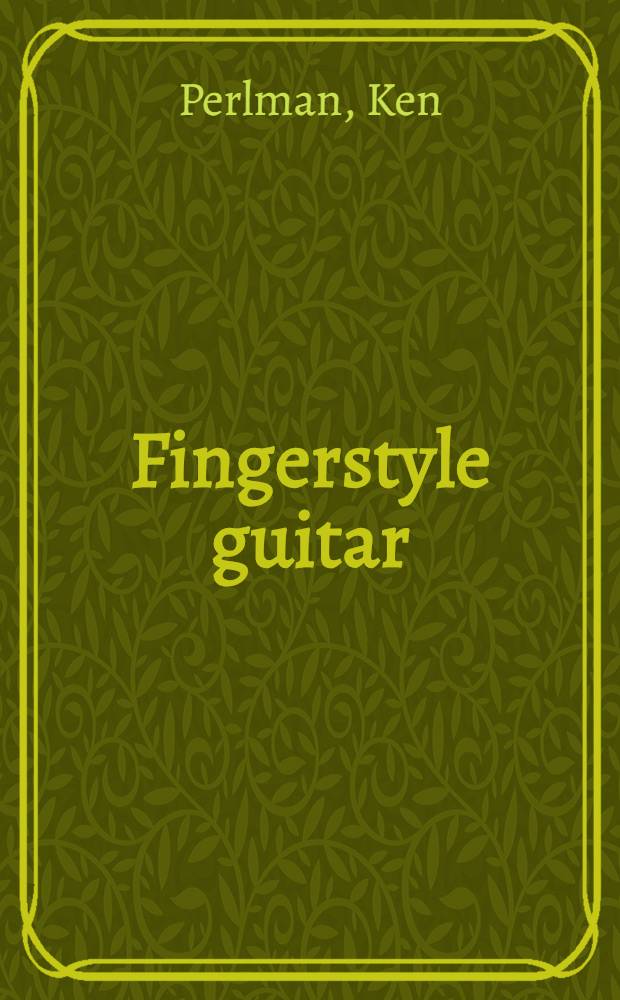 Fingerstyle guitar