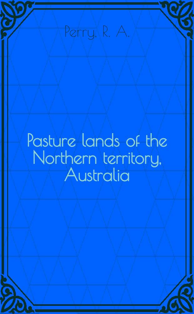 Pasture lands of the Northern territory, Australia