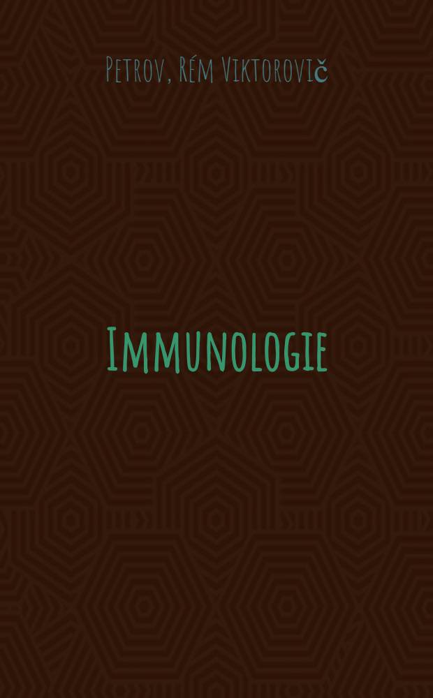 Immunologie