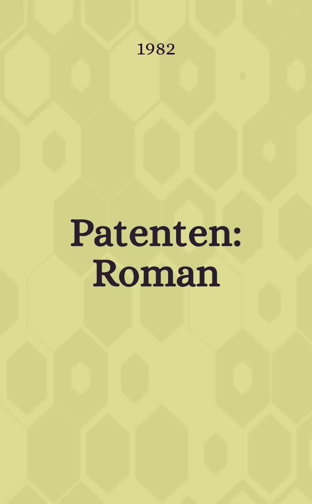 Patenten : Roman