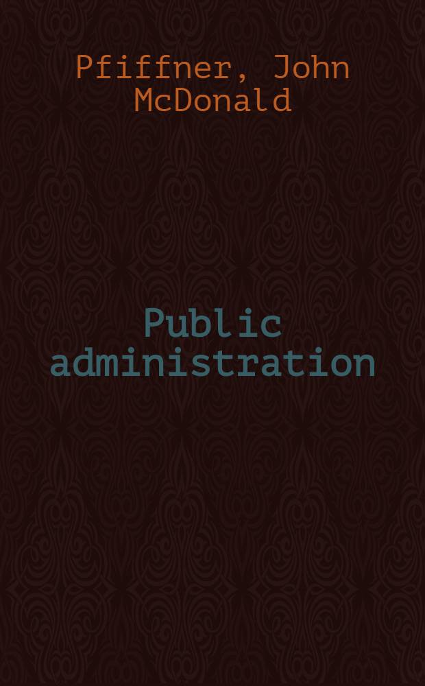 Public administration
