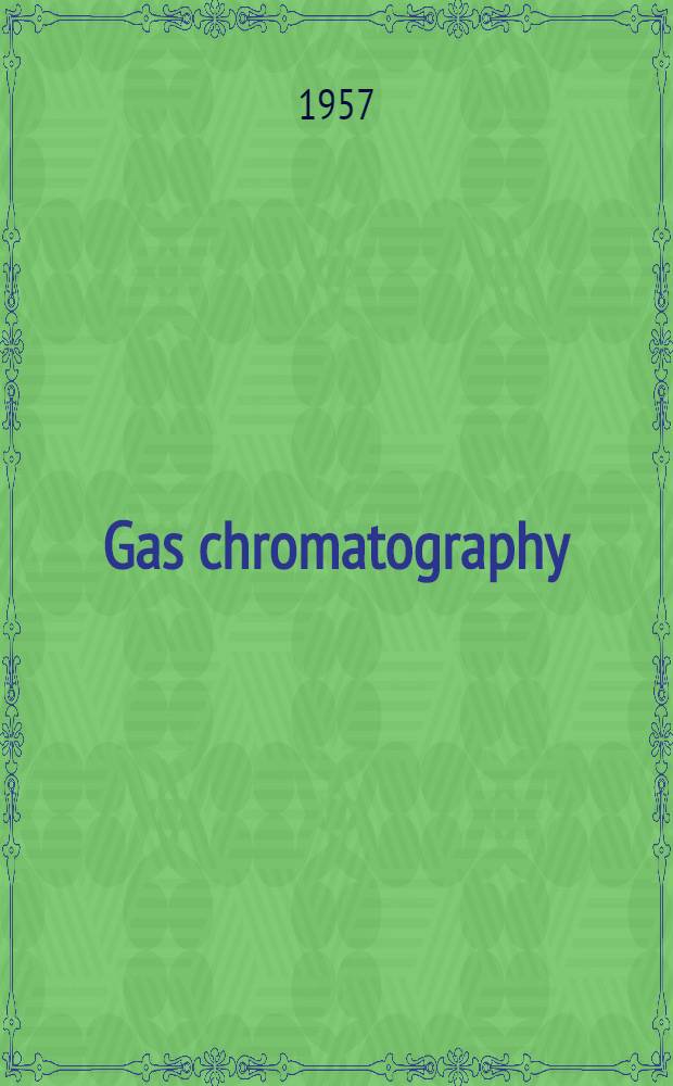 Gas chromatography