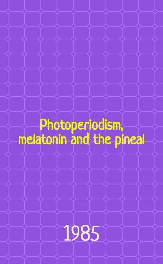 Photoperiodism, melatonin and the pineal