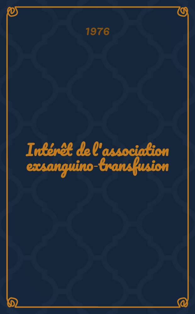 Intérêt de l'association exsanguino-transfusion/thyroïdectomie subtotale dans le traitement de la crise aiguë thyrotoxique : À propos de trois cas : Thèse ..