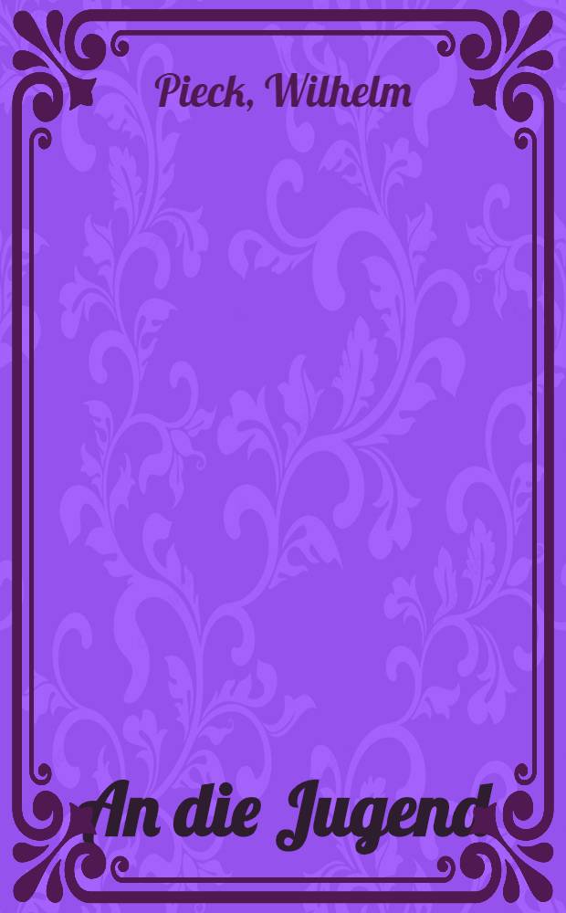 An die Jugend