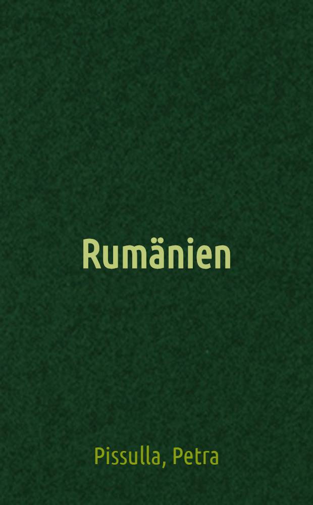 Rum&auml;nien