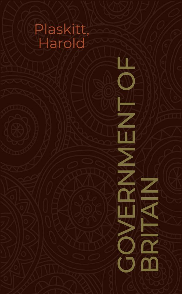 Government of Britain : The Commonwealth countries and the dependencies