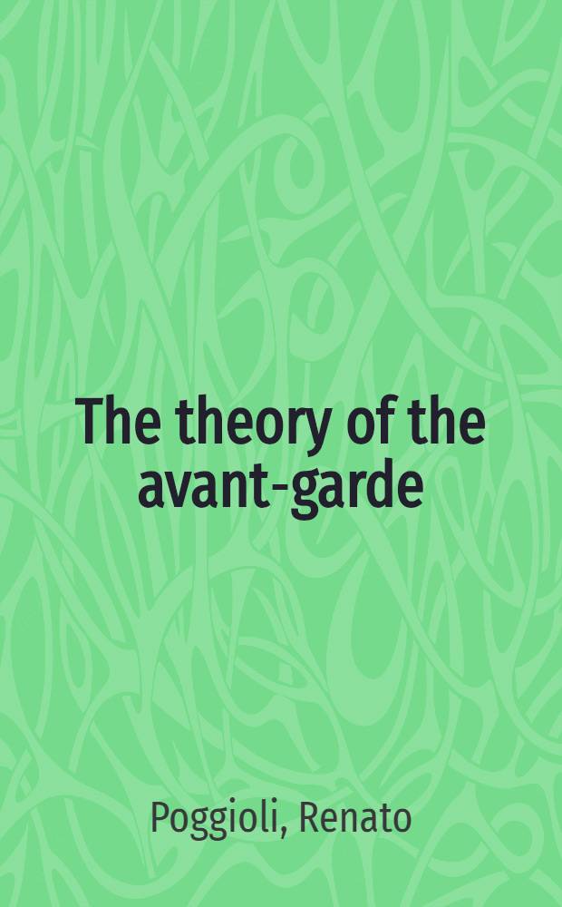The theory of the avant-garde