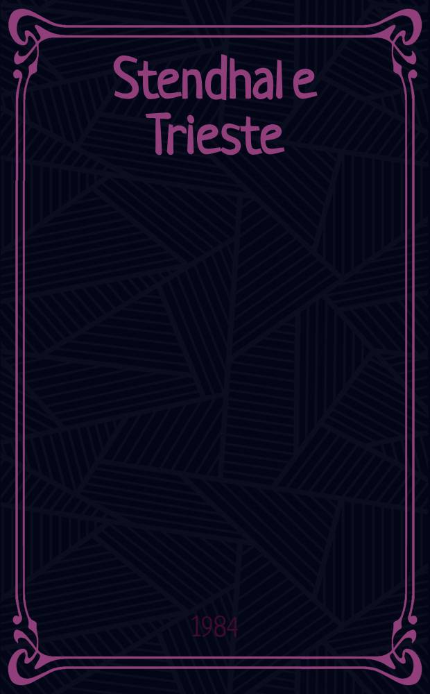 Stendhal e Trieste