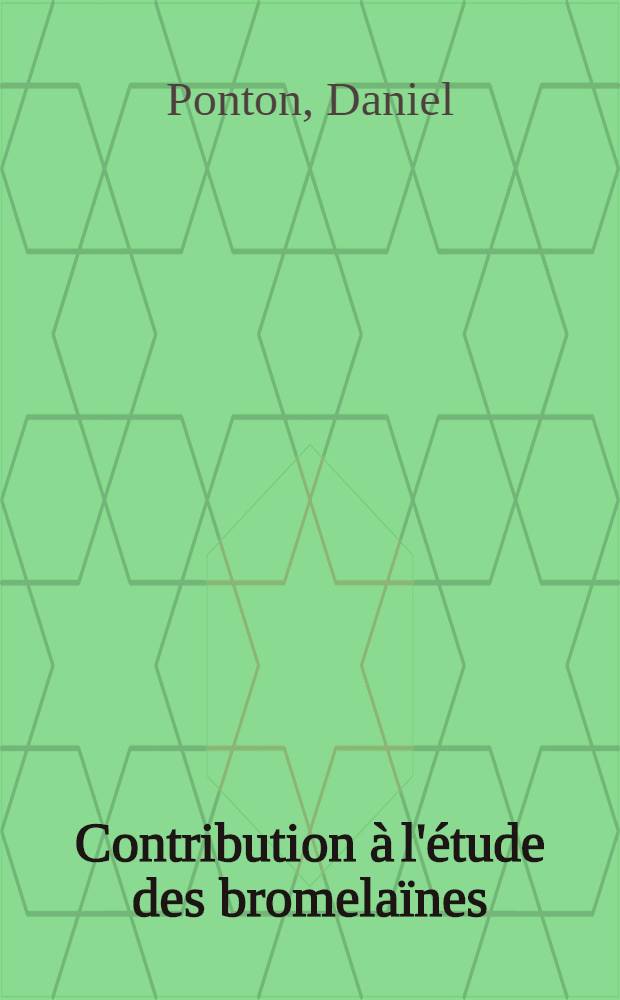 Contribution à l'étude des bromelaïnes : Utilisation dans l'œdème inflammatoire post-traumatique chez le chien : Thèse ..