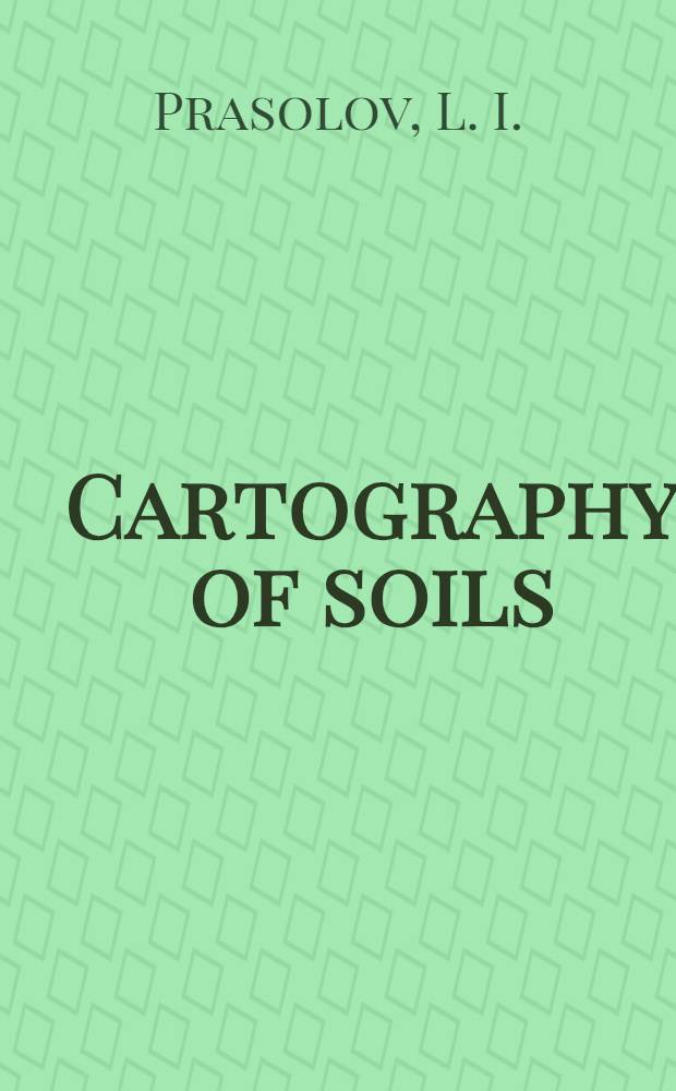 Cartography of soils