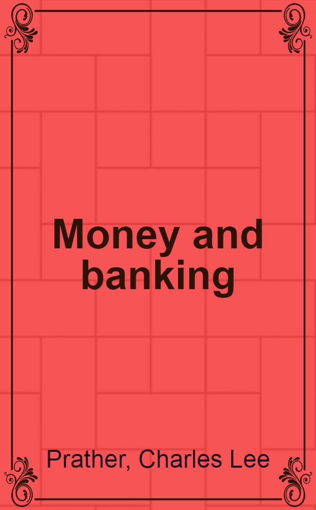 Money and banking