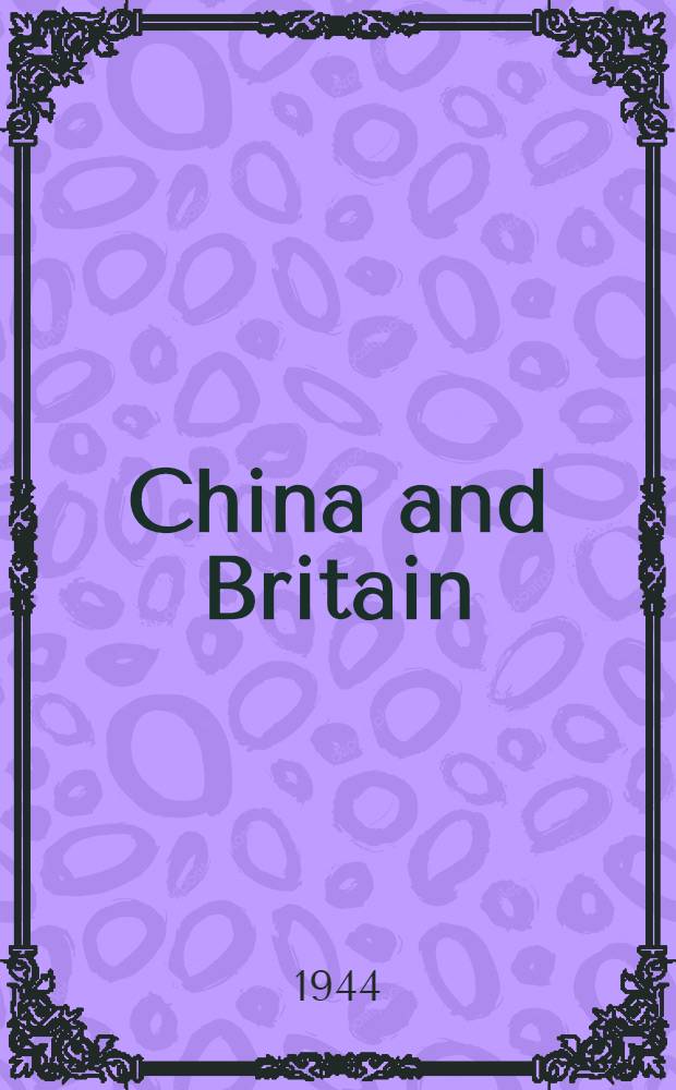 China and Britain