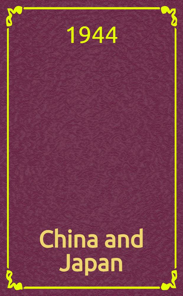 China and Japan