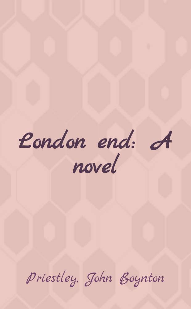 London end : A novel