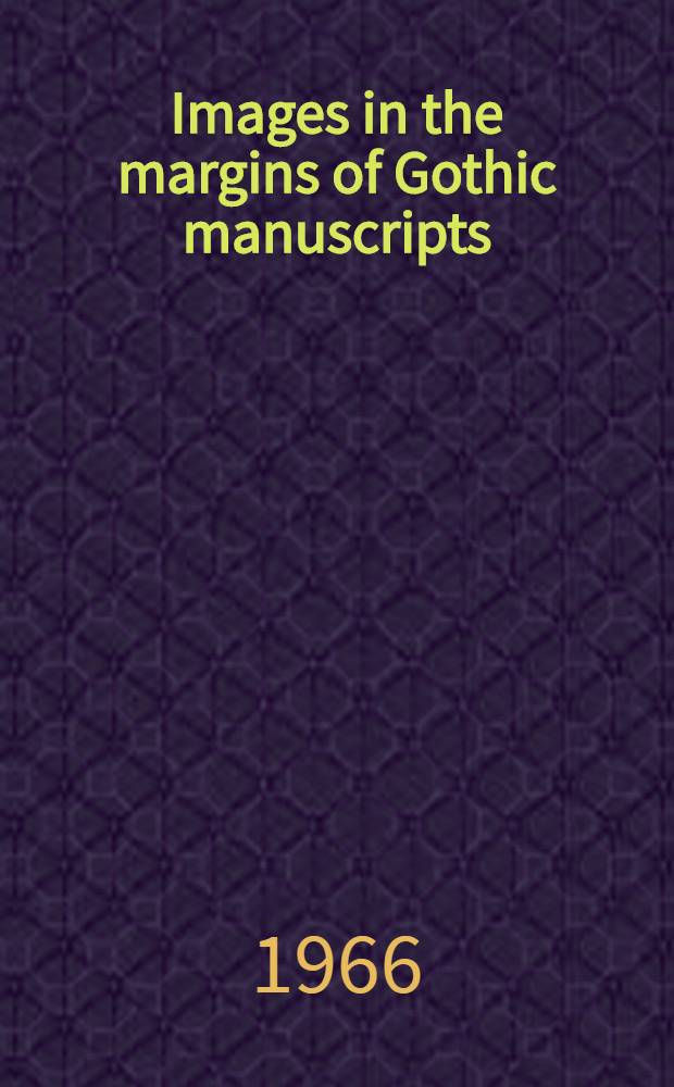 Images in the margins of Gothic manuscripts