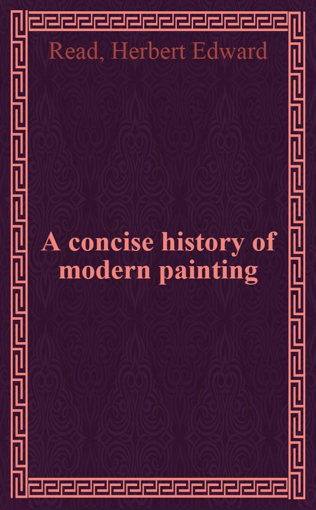 A concise history of modern painting