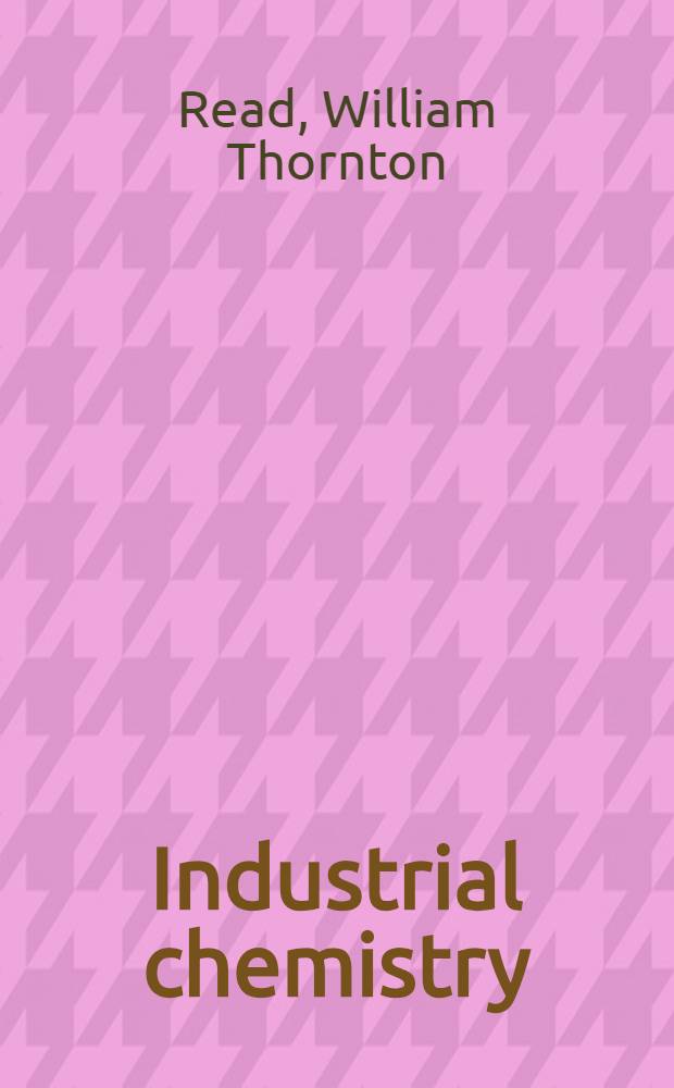 Industrial chemistry