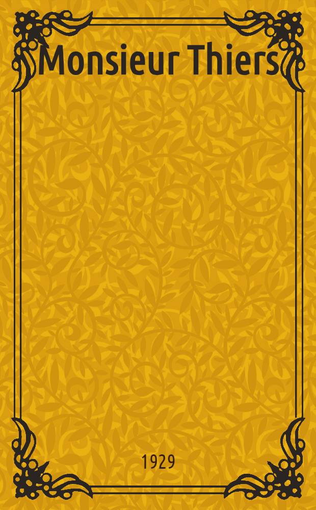 Monsieur Thiers