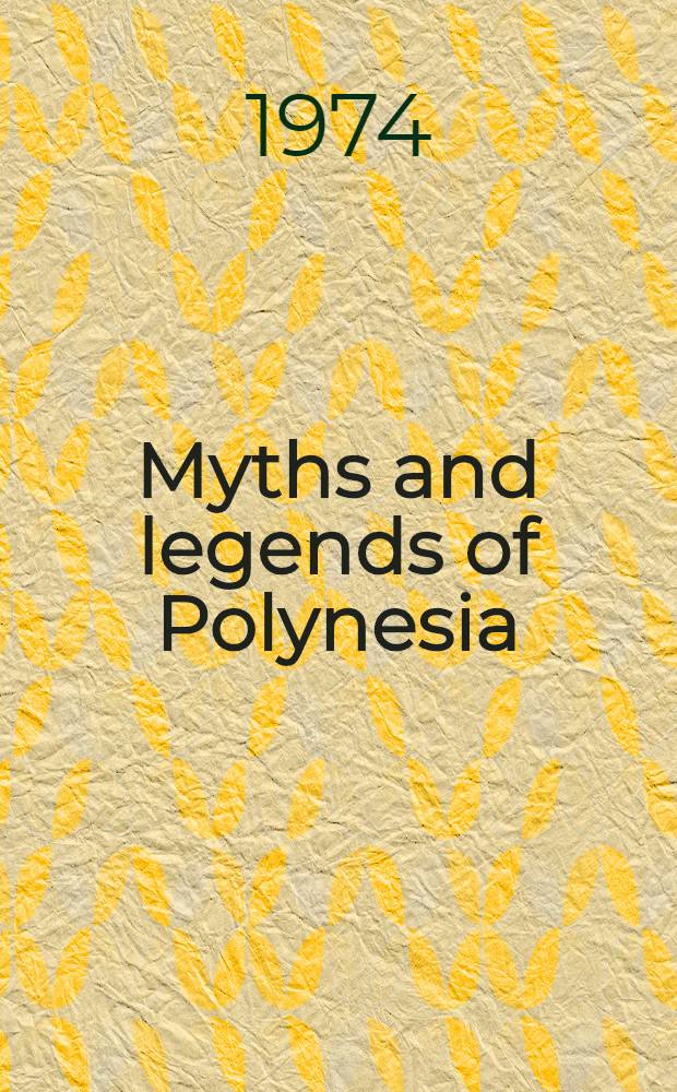 Myths and legends of Polynesia