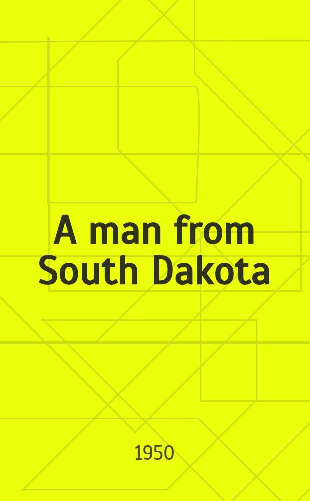 A man from South Dakota