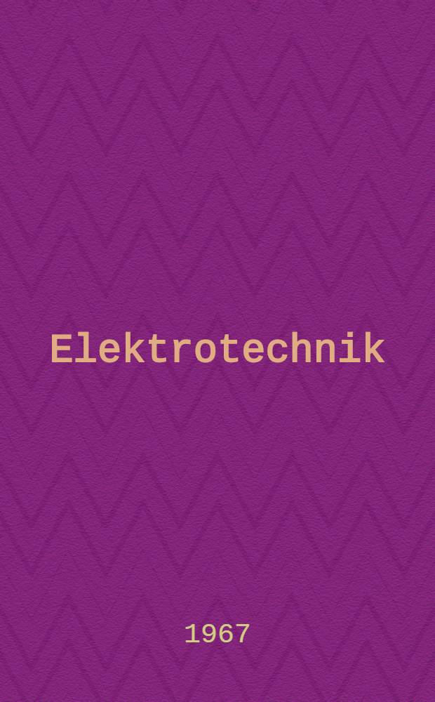 Elektrotechnik