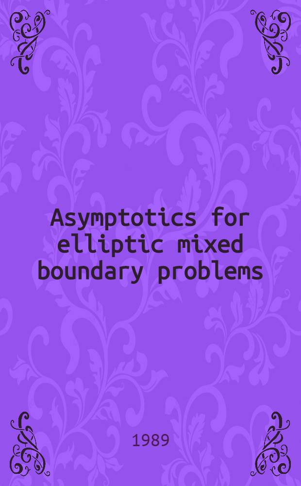 Asymptotics for elliptic mixed boundary problems : Pseudo-differential and mellin operators in spaces with conormal singularity