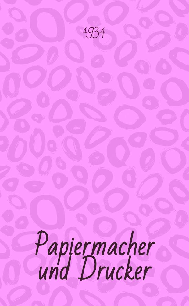 Papiermacher und Drucker : Ein Gespräch über alte und neue Dinge