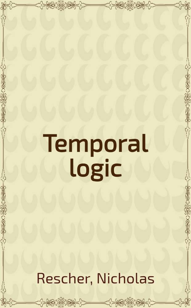 Temporal logic