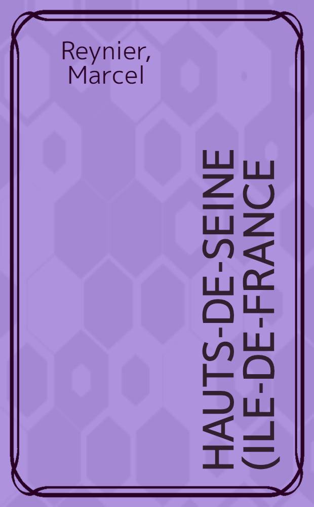 Hauts-de-Seine (Ile-de-France)