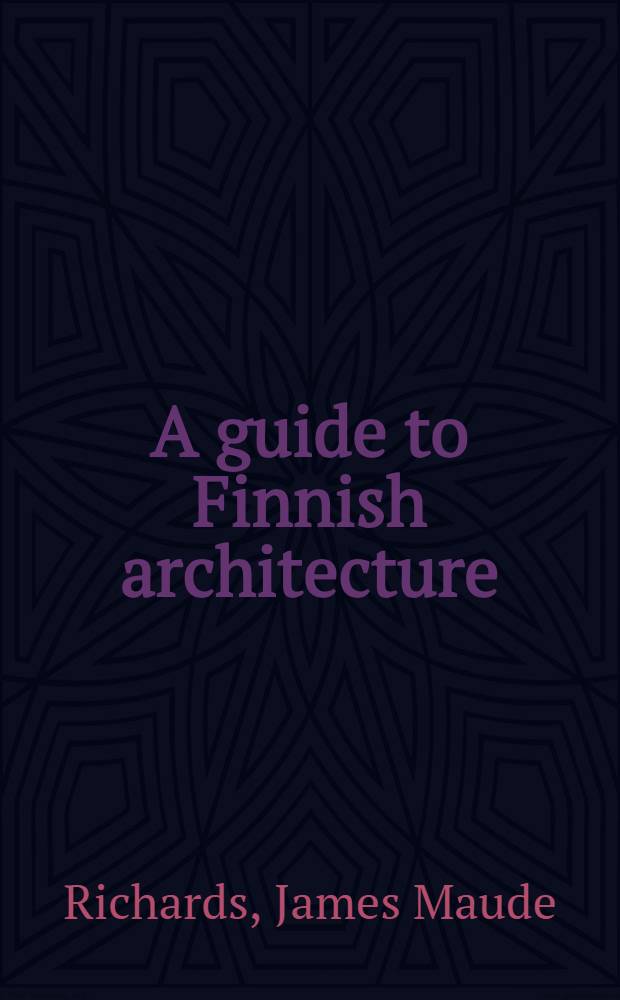 A guide to Finnish architecture