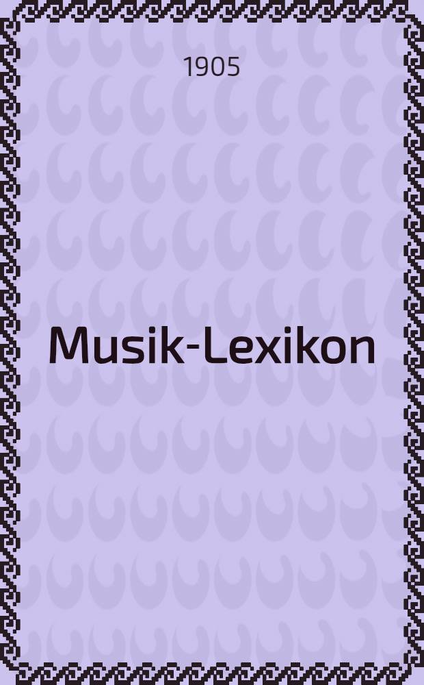 Musik-Lexikon