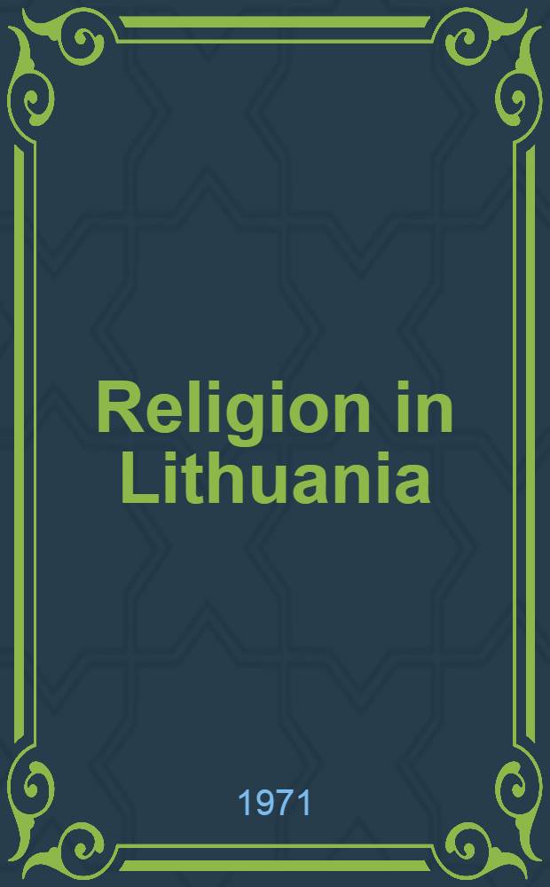 Religion in Lithuania