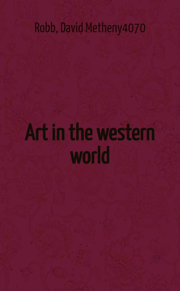 Art in the western world