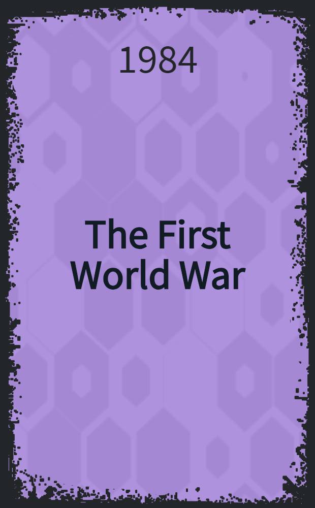The First World War