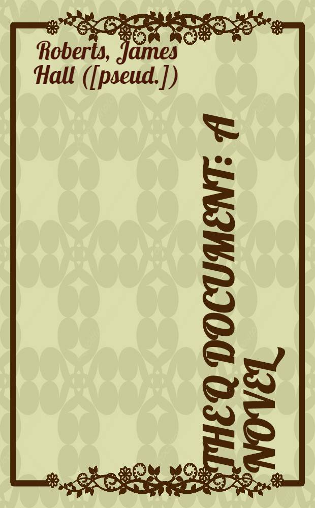 The Q document : A novel