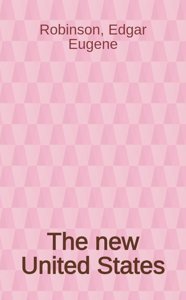 The new United States