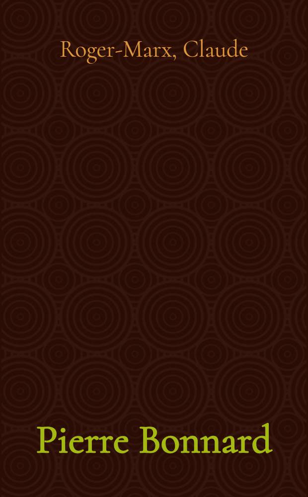 Pierre Bonnard