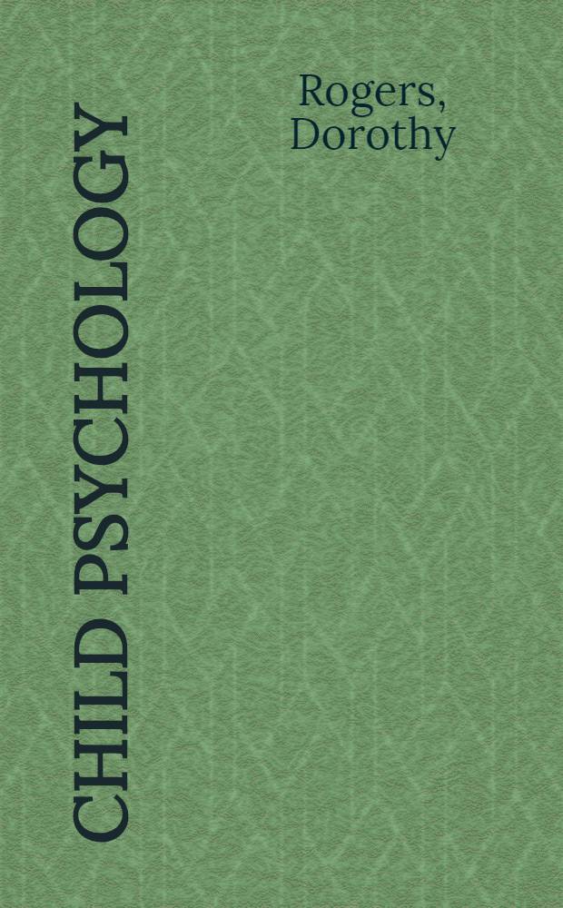 Child psychology
