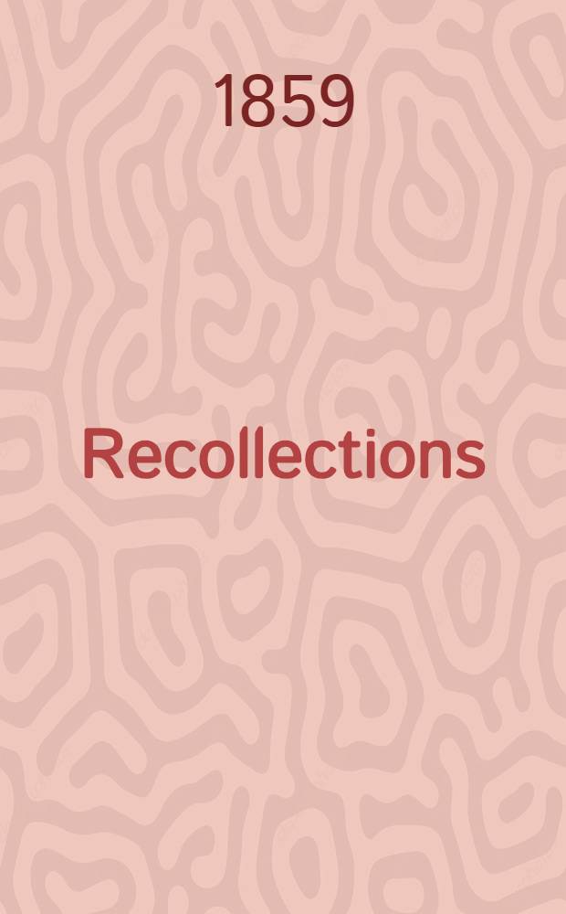 Recollections