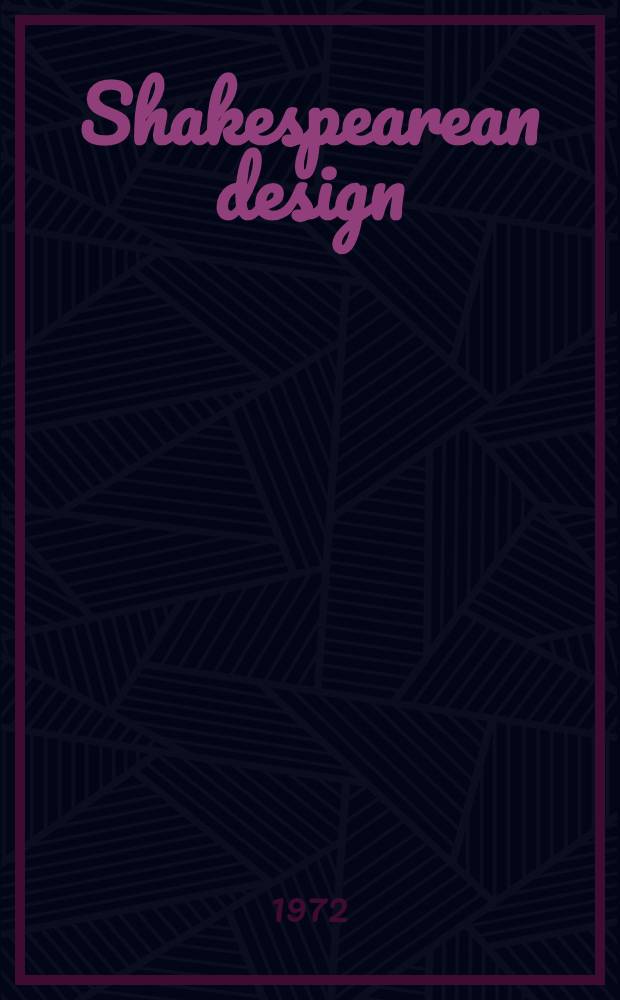 Shakespearean design