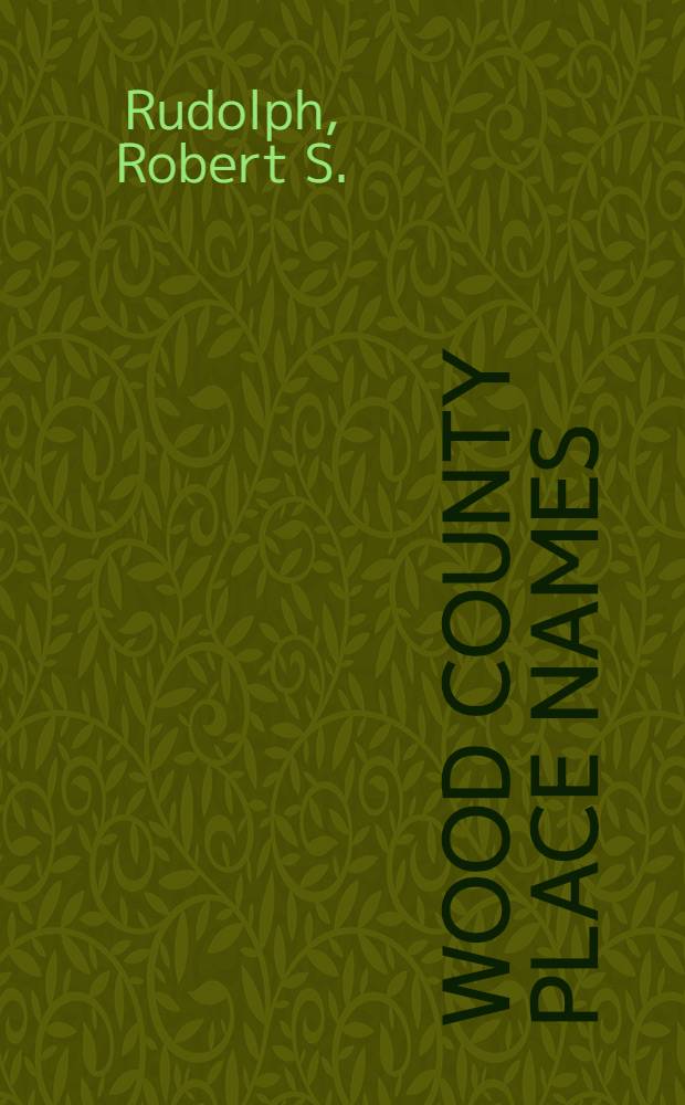 Wood County place names