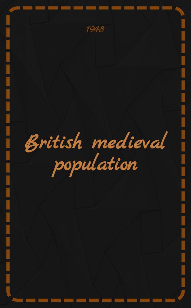 British medieval population