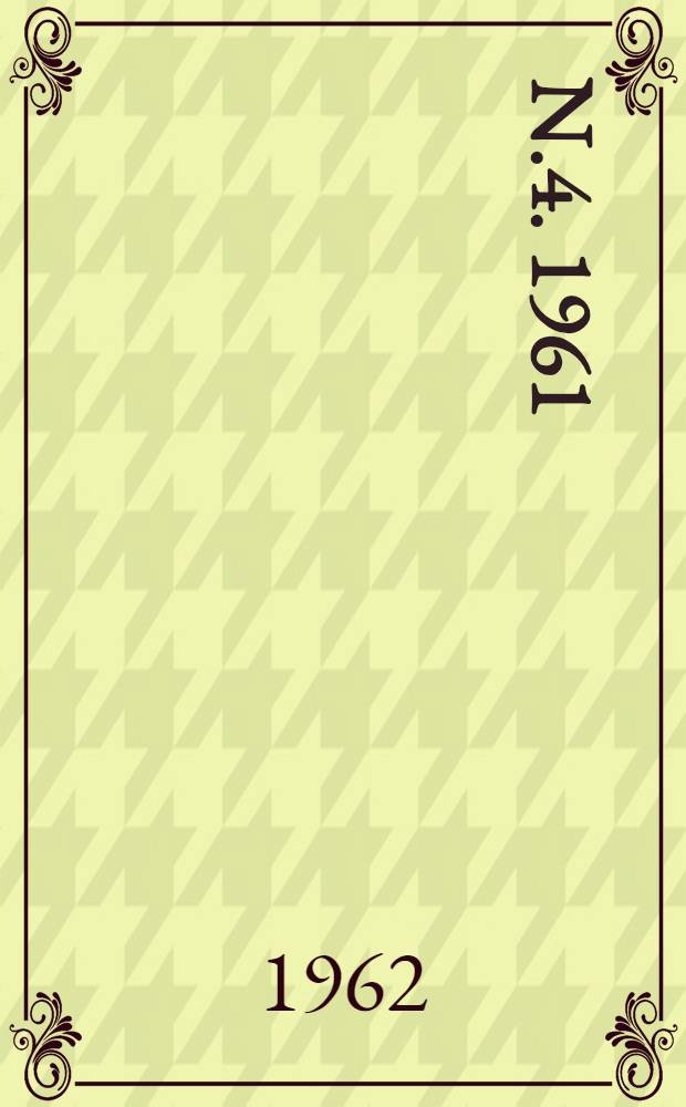 N.4. 1961