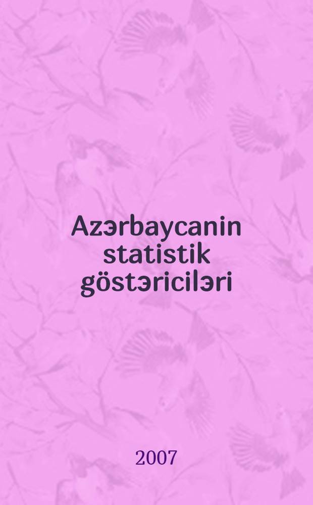Azэrbaycanin statistik göstэricilэri