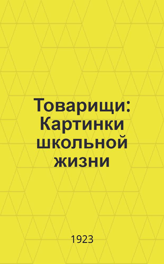 Товарищи : Картинки школьной жизни