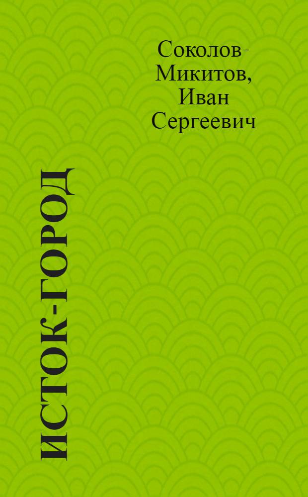 Исток-город : План дет. коммуны